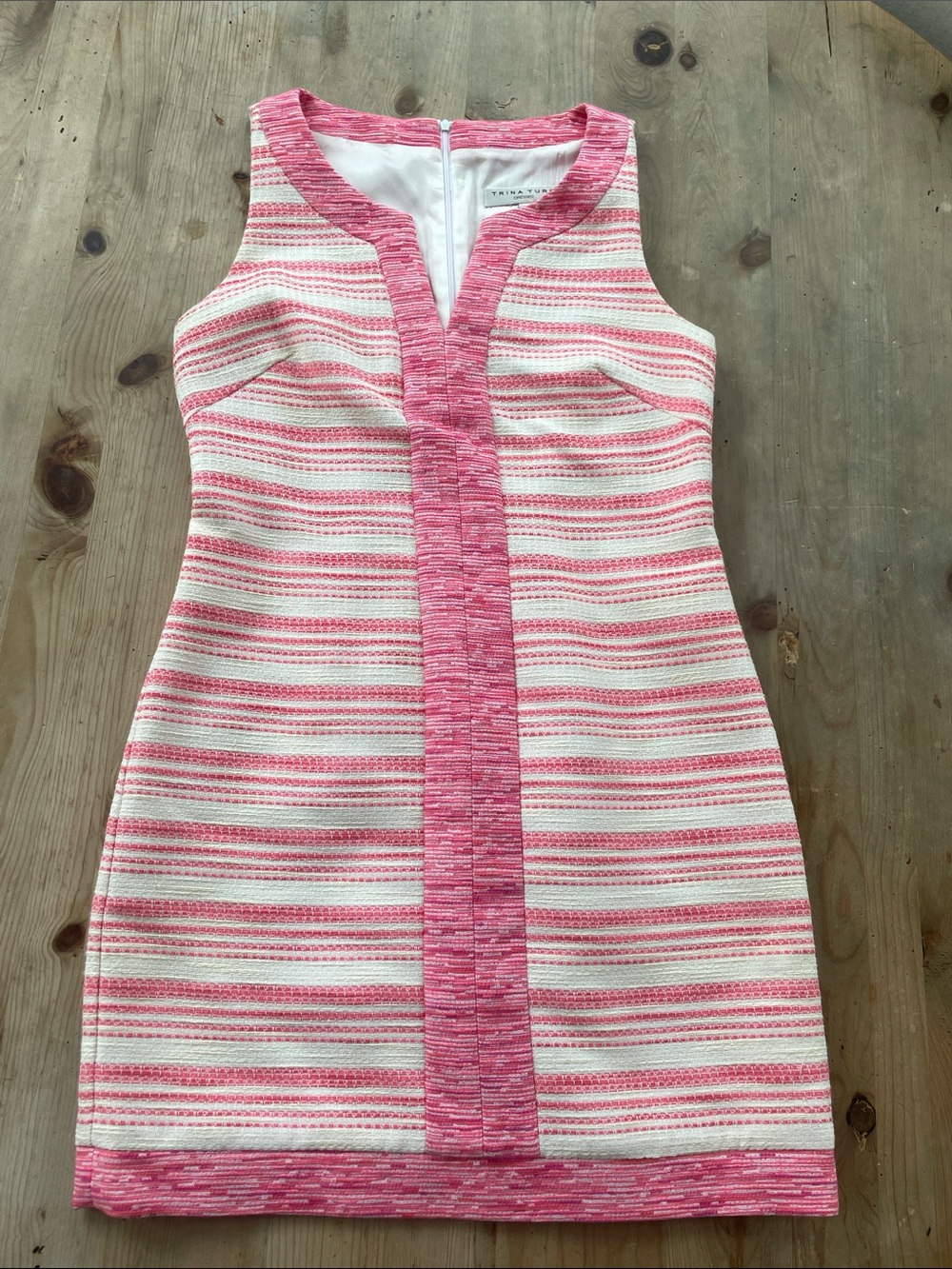 Trina Turk Palm Beach Resort Shift Dress Wedding Guest NWOT 10
